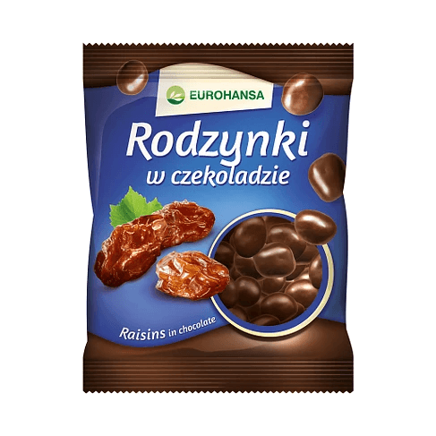 EUROHANSA RODZYNKI W CZEKOLADZIE 70G