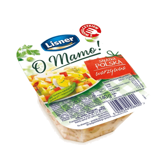 LISNER SAŁATKA WARZYWNA POLSKA 140G