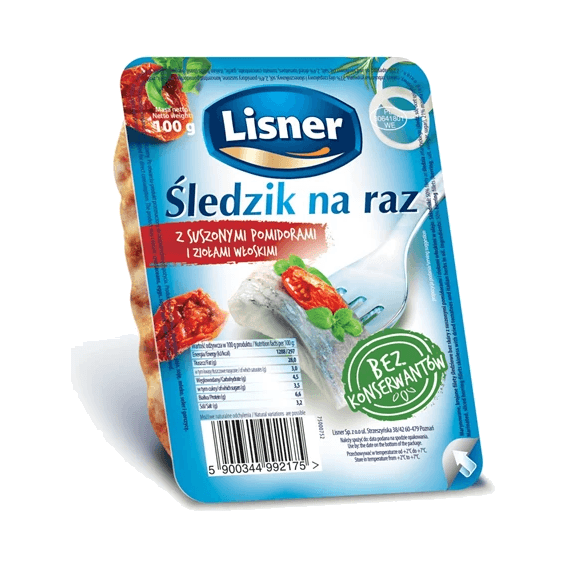 LISNER ŚLEDZIK NA RAZ SUSZ POM ZIO