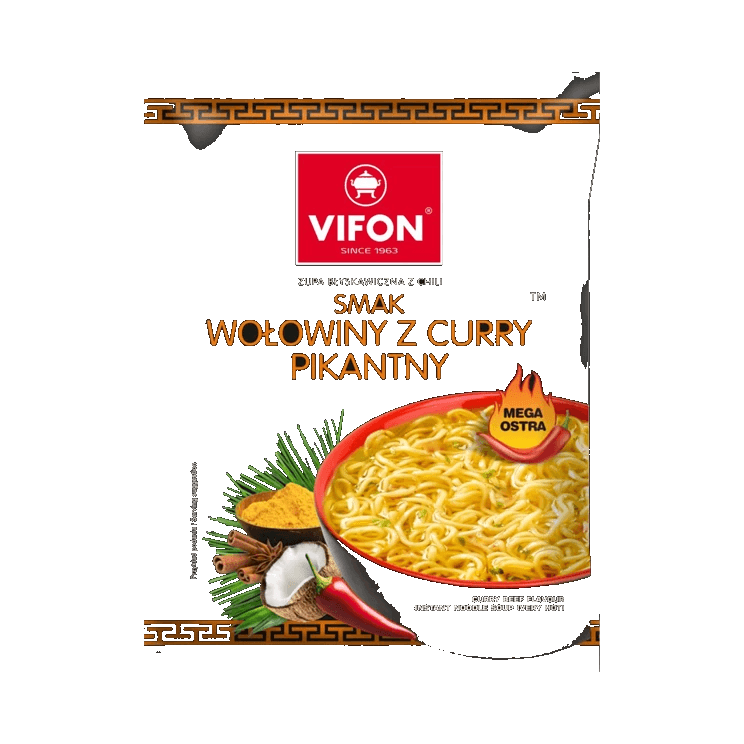 VIFON.ZUPA WOŁOWINA Z CURRY PIKAN 70