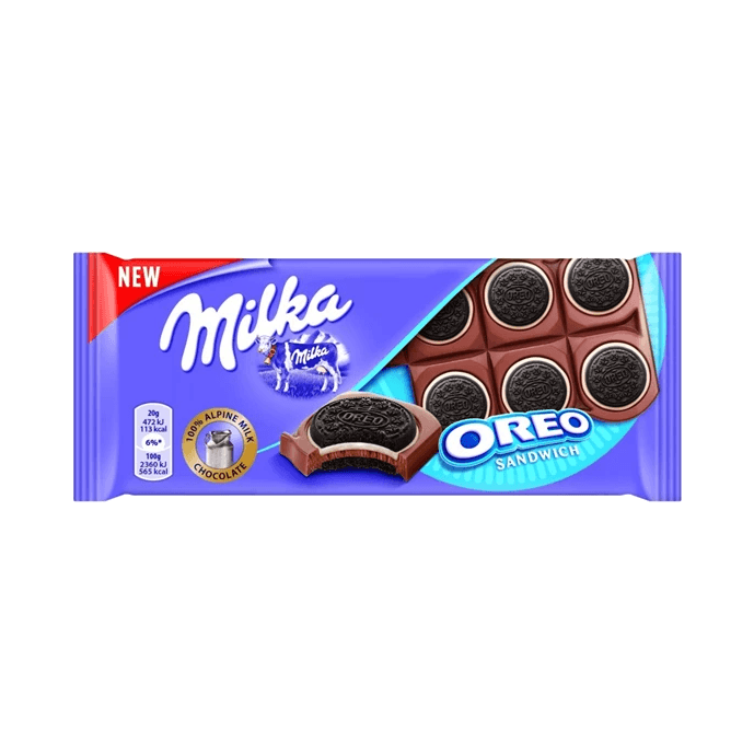 MILKA CZEKOLADA OREO SANDWICH 92G
