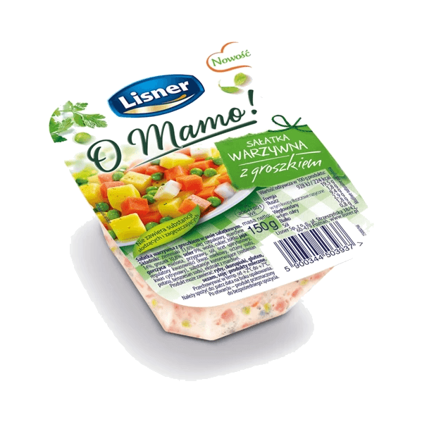 LISNER SAŁATKA WARZYWNA Z GROSZK 140