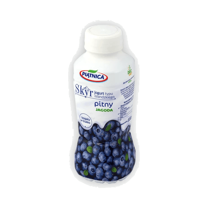 PIĄTNICA JOGURT SKYR JAGODA 330ML