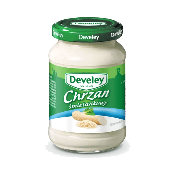 DEVELEY CHRZAN ŚMIETANKOWY 170G