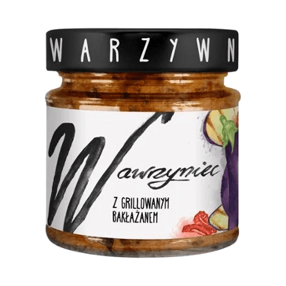 WAWRZY.PASTA WARZYW BAKŁAŻAN 180G