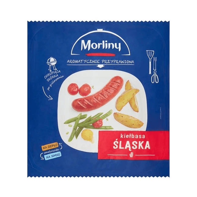 MORLINY KIEŁBASA ŚLĄSKA OK. 1KG