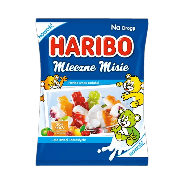 HARIBO ŻELKI MLECZNE MISIE 85G