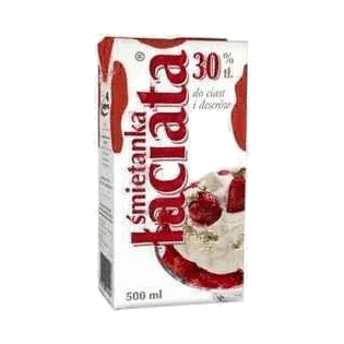 MLEKPOL ŁACIATA ŚMIETANKA 30% 500ML