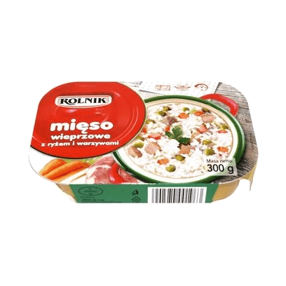 ROLNIK ALLUPACK MIĘSO Z RYŻEM 300G