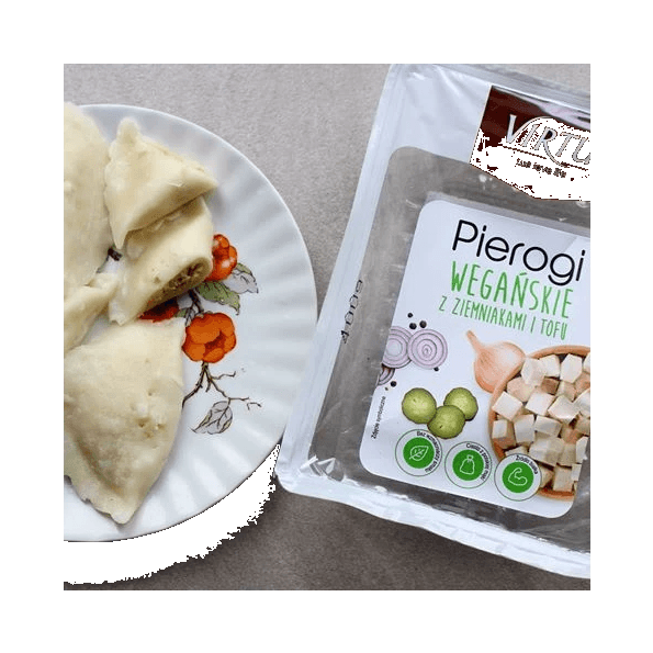 VIRTU PIEROGI WEGAŃSKIE Z ZIEMNIAKAM