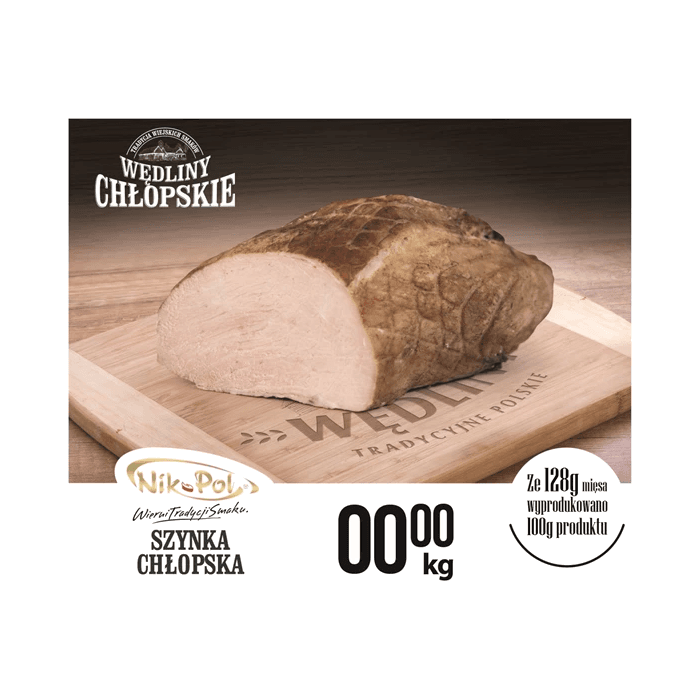 NIK-POL SZYNKA CHŁOPSKA OK. 1,6KG