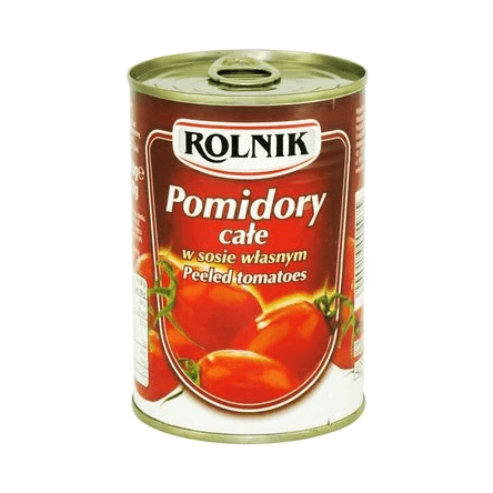 ROLNIK POMIDORY CAŁE PUSZKA 400G