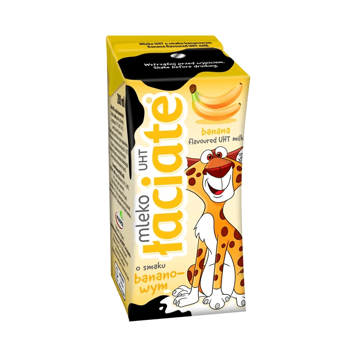 MLEKPOL ŁACIATE MLEKO BANANOWE 200ML
