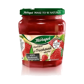 HERBAPOL KONFITURA TRUSKAWKA 240G