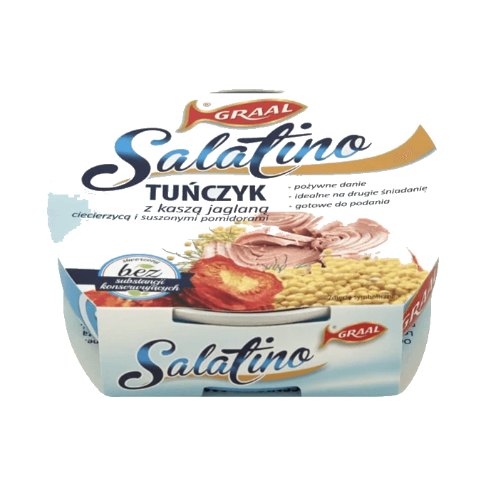 GRAAL SALATINO TUŃCZYK Z KASZĄ JAGL.