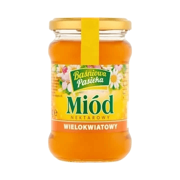 MIÓD BAŚNIOWA PASIEKA WIELOKW.370G