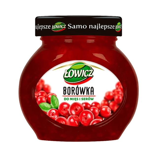 ŁOWICZ BORÓWKA DO MIĘS I SERÓW 230G