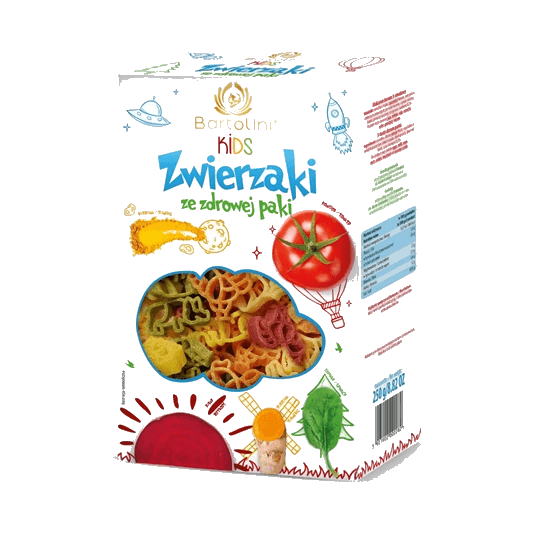 BARTOLINI KIDS MAKARON ZWIERZ 250G