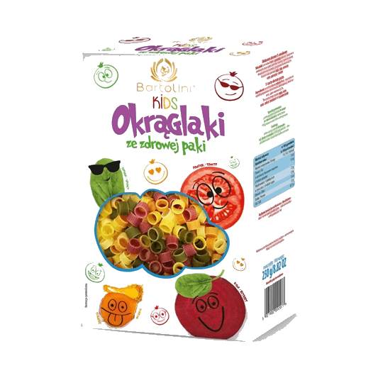 BARTOLINI KIDS MAKARON OKRĄGLAK 250G