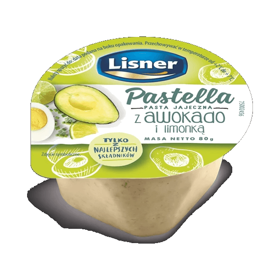 LISNER PASTELLA AWOKADO I LIMONKA 80