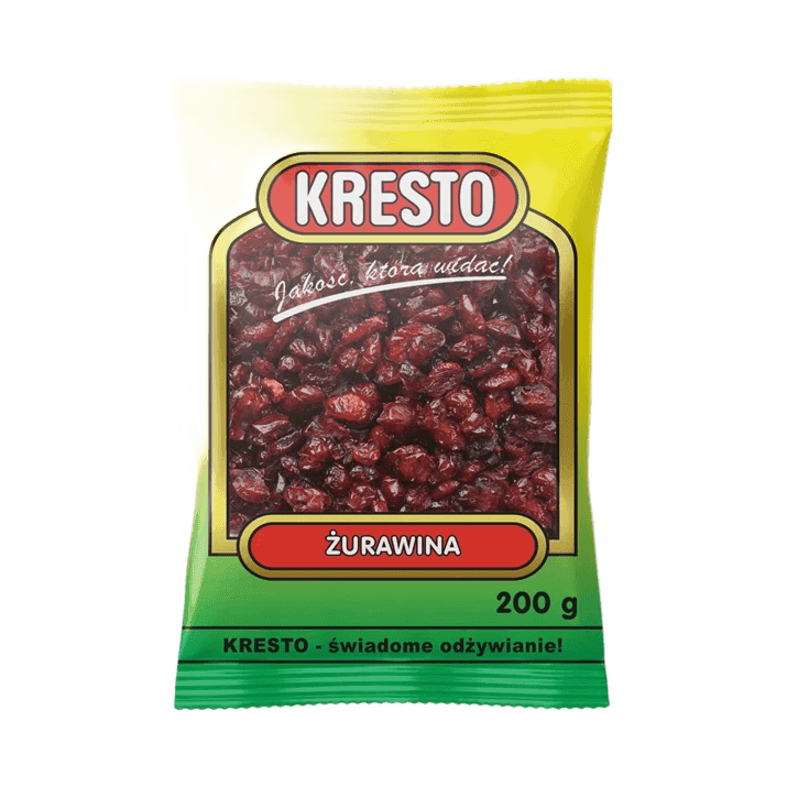 KRESTO ŻURAWINA SUSZONA 200G(189)