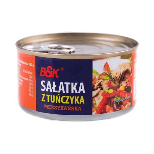 B&K SAŁATKA Z TUŃCZYKA MEKSYK 185G