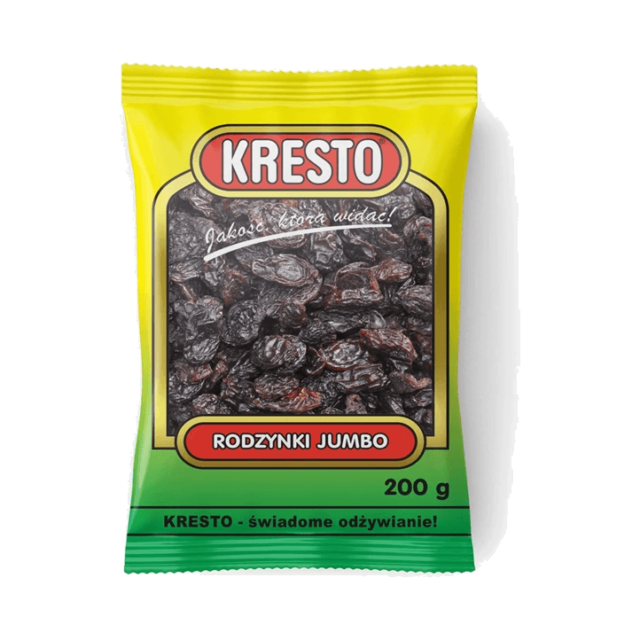 KRESTO RODZYNKI JUMBO 200G(239)