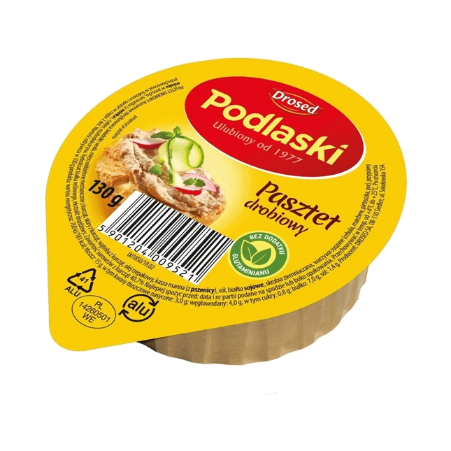 DROSED PASZTET PODL.DROBIOWY 130G