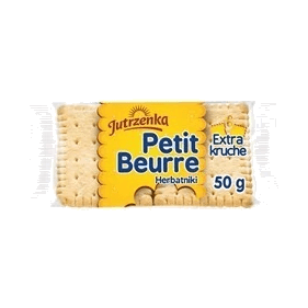 JUTRZENKA HERBATNIK PETIT BEURRE 50G