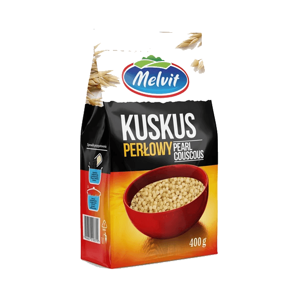 MELVIT KASZA KUSKUS PERŁOWY 400G