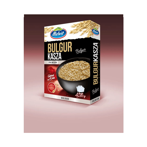 MELVIT KASZA BULGUR 4X100G