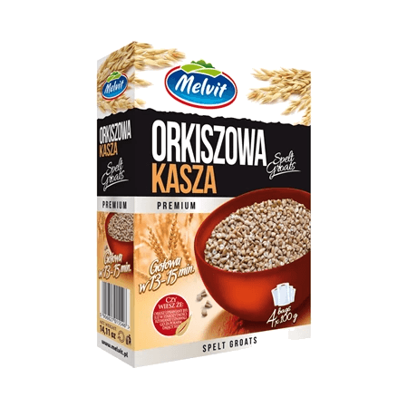 MELVIT KASZA ORKISZOWA 4X100G