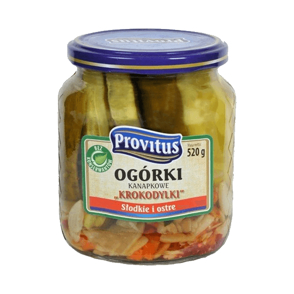 PROVITUS OGÓRKI KANAP.KROKODYLKI 520