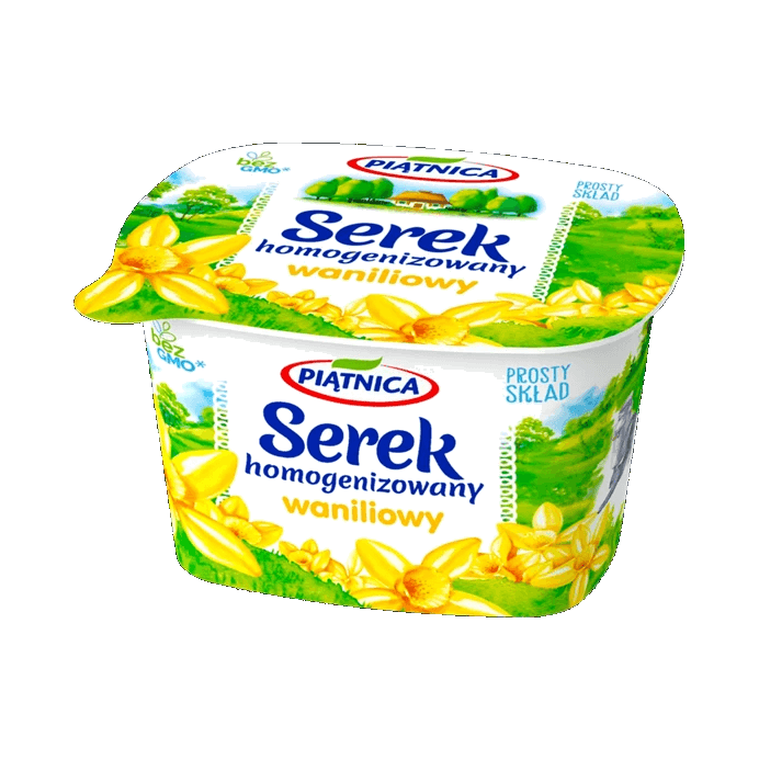 PIĄTNICA SEREK HOMOGENIZOWANY WANILI
