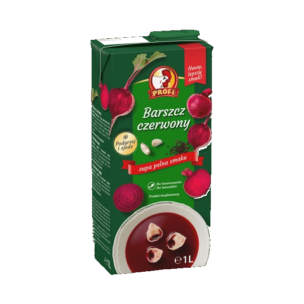 PROFI BARSZCZ CZERWONY TETRAPACK 1L