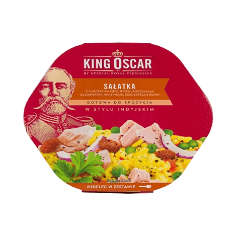 KING OSCAR SAŁATKA Z TUŃCZYK INDYJSK