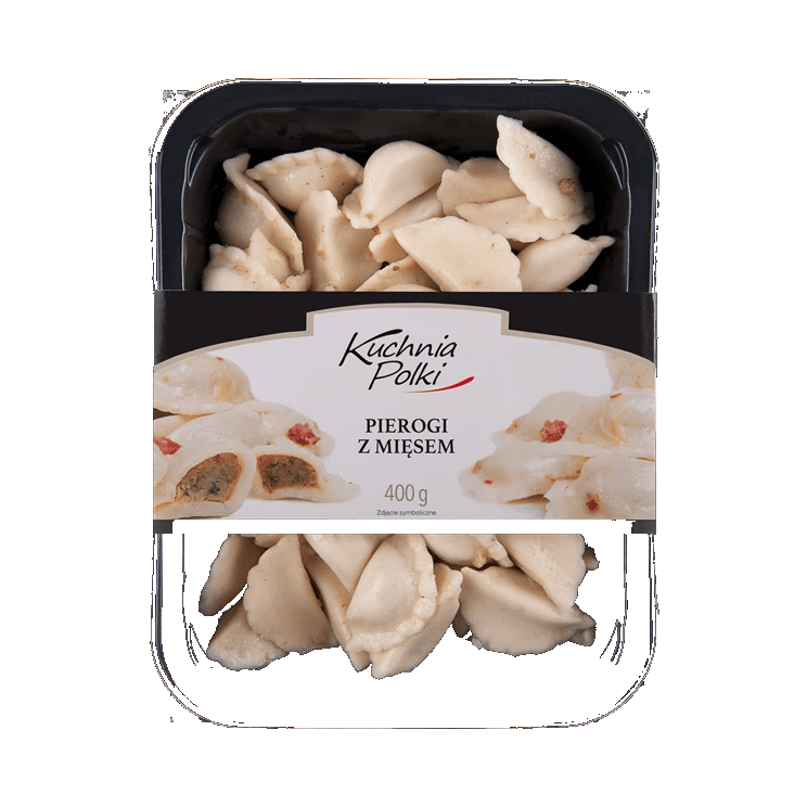 KUCHNIA POLKI PIEROGI Z MIĘSEM 400G