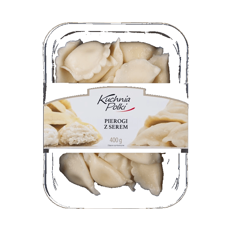 KUCHNIA POLKI PIEROGI Z SEREM 400G