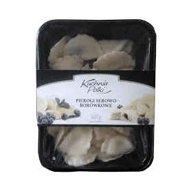 KUCHNIA POLKI PIEROGI SER/BORÓW 400G