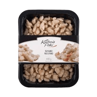 KUCHNIA POLKI SZARE KLUSKI 400G