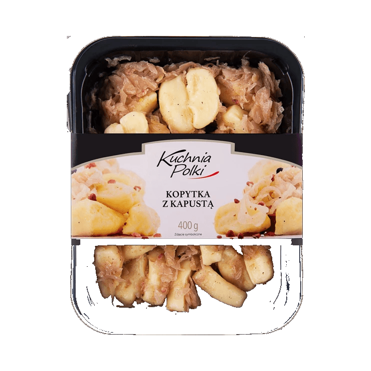 KUCHNIA POLKI KOPYTKA Z KAPUSTĄ 400G
