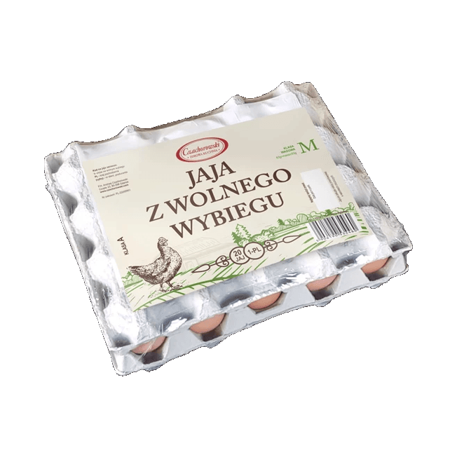 CZACHOROWSKI JAJA Z WOLNEGO KL.M 20