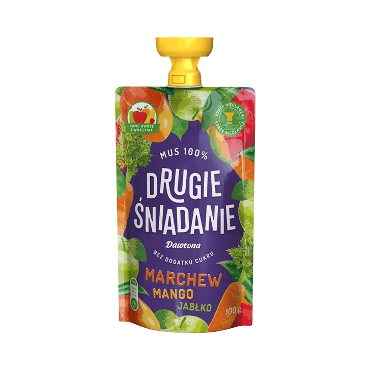DAWTONA MUS JABŁKO-MARCHEW-MANGO 100