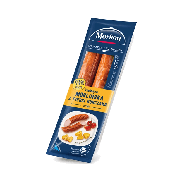 MORLINY KIEŁBASA PIERŚ KURCZAKA 400G