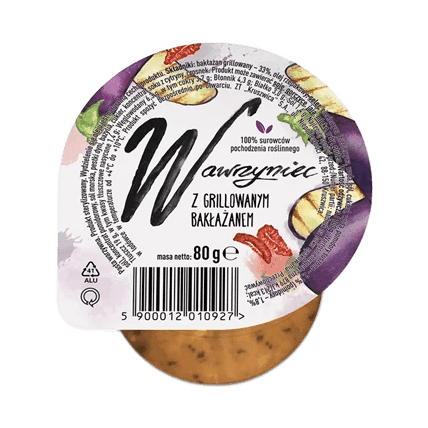 WAWRZY GRILLOWANY BAKŁAŻAN 80G
