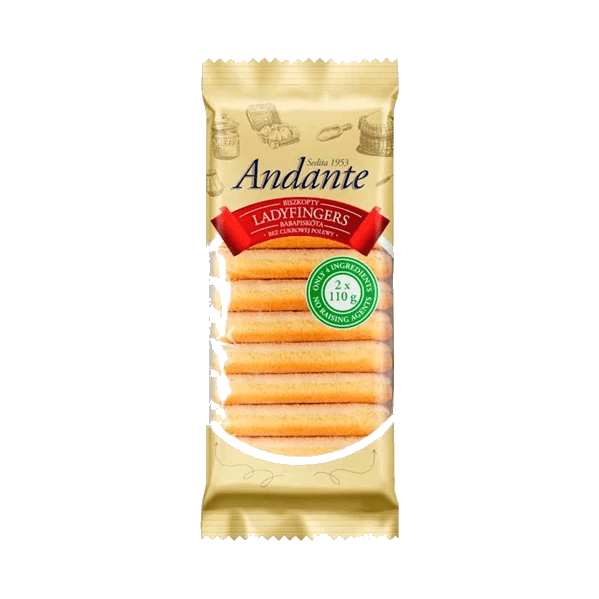 ANDANTE LADY FINGERS 220G