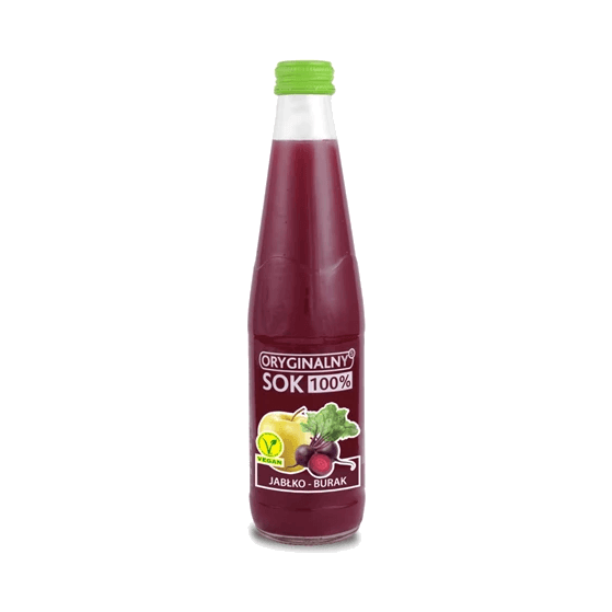 ORYGINALNY SOK JABŁKO-BURAK 330ML