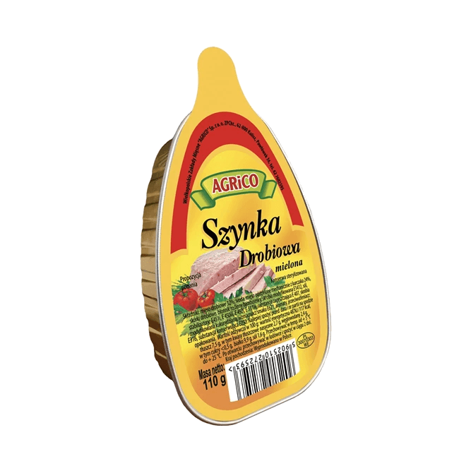 AGRICO SZYNKA DROBIOWA OWAL 110G