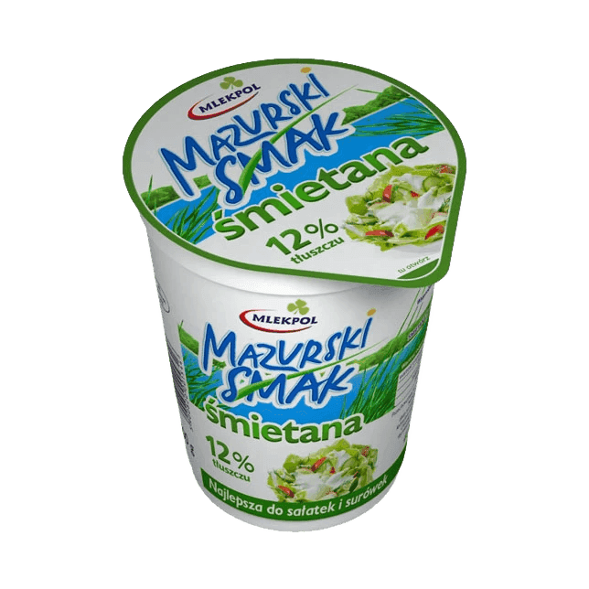 MLEKPOL MAZURSKA ŚMIETANA 12% 400ML