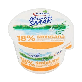 MLEKPOL MAZURSKA ŚMIETANA 18% 200ML